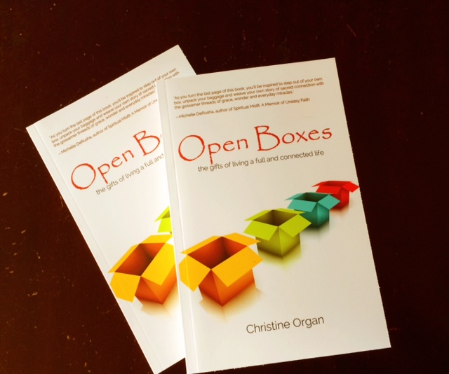 Two signed copies of "Open Boxes" up for grabs